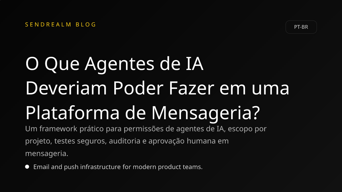 Image for O Que Agentes de IA Deveriam Poder Fazer em uma Plataforma de Mensageria? post